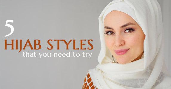 5 Hijab Styles that you need to try - Azelefa
