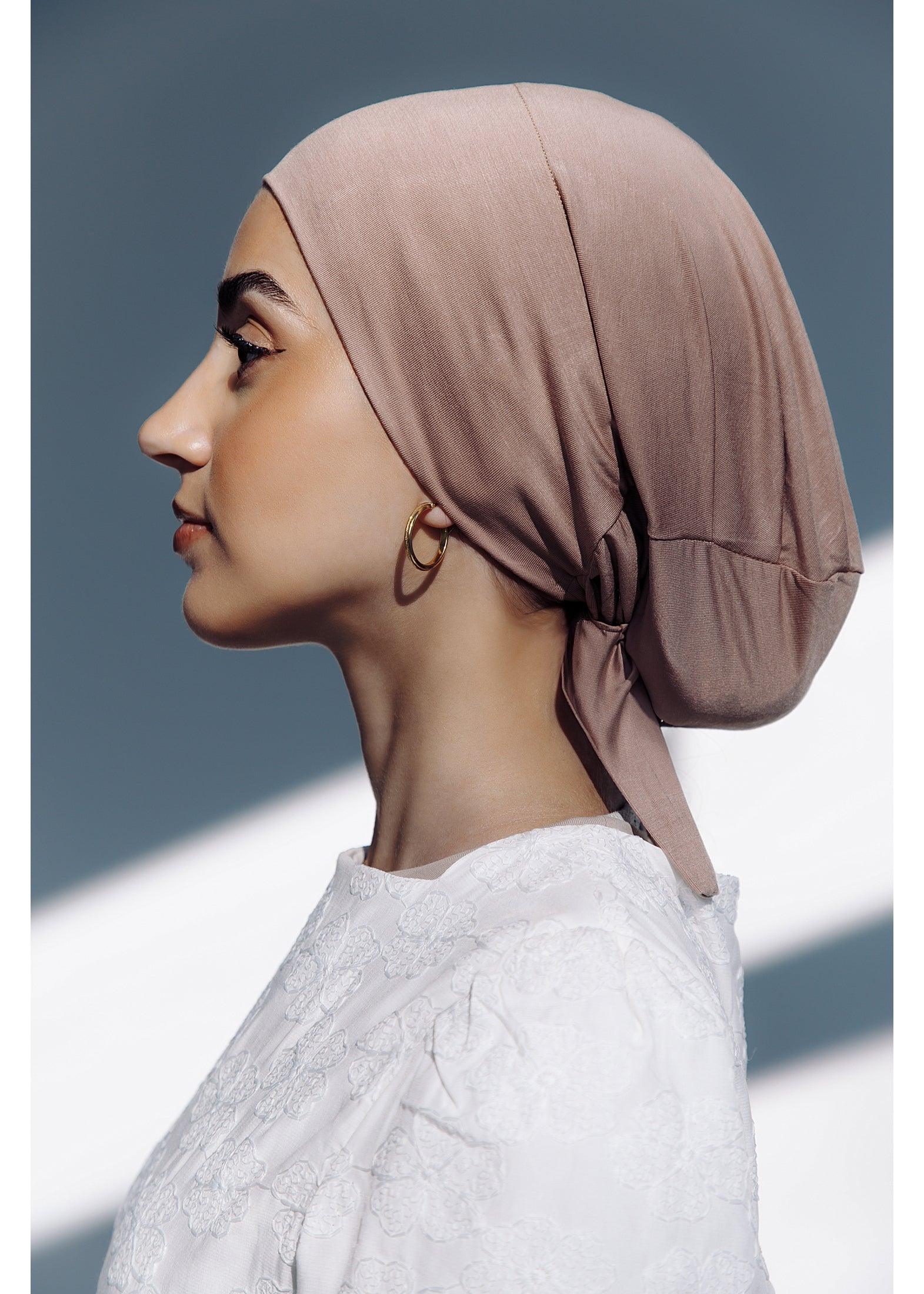 Bamboo Tie-Back Undercap - Blush - Azelefa
