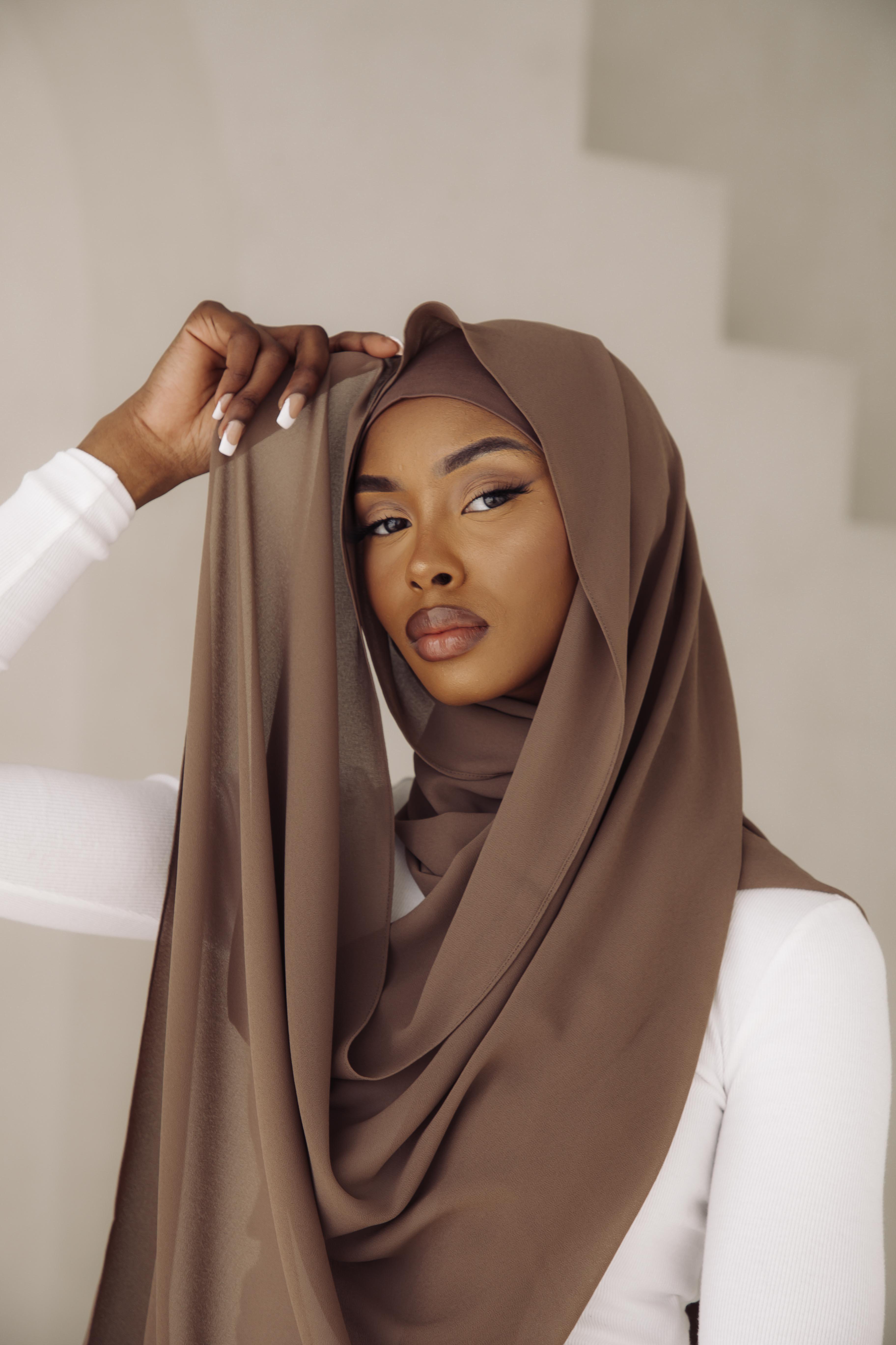 Chiffon Hijab Styles Best Hijab Undercaps Premium Chiffon Hijab