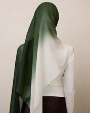 Ombré Modal Hijab - The Matcha Girl