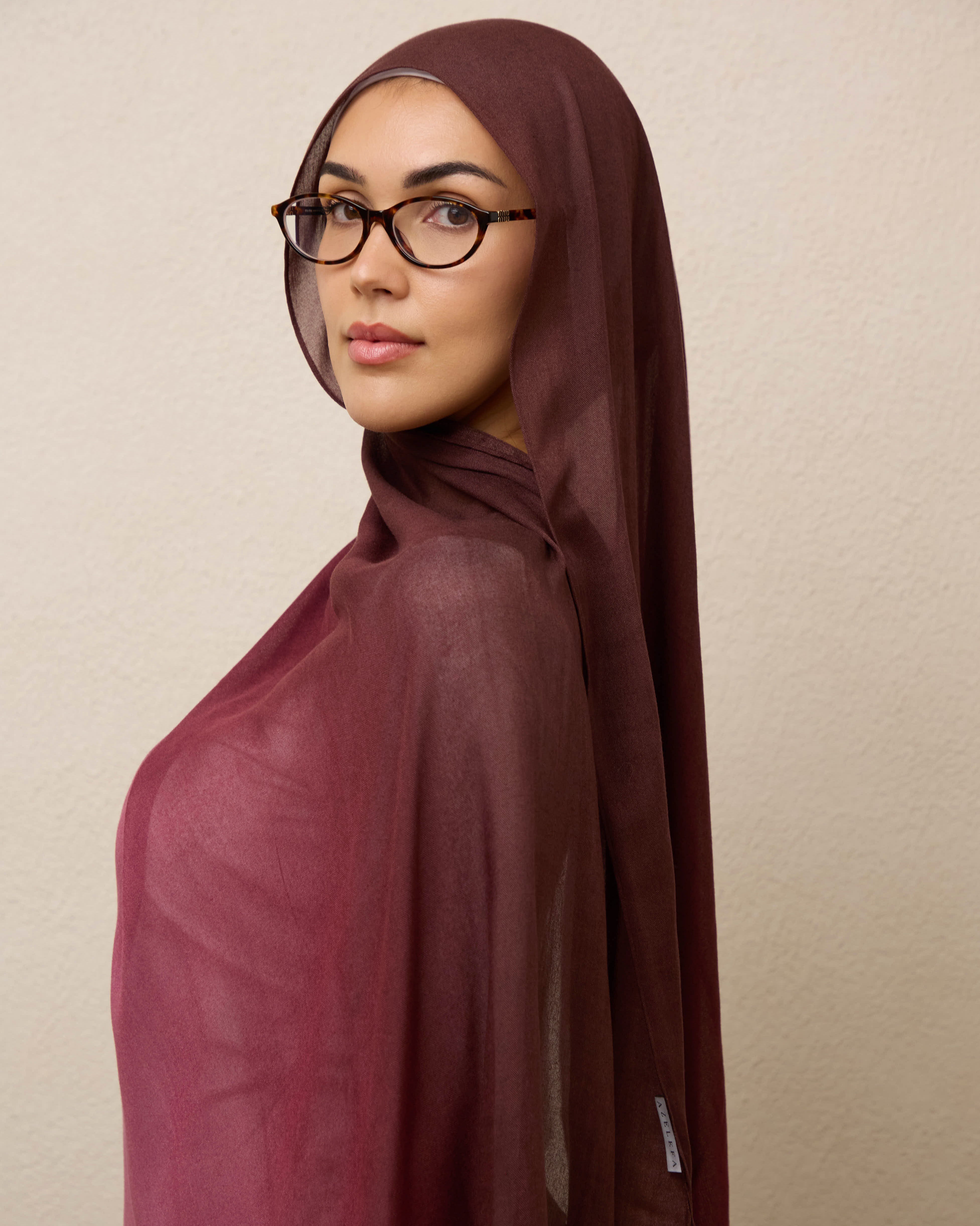 Ombré Modal Hijab - Strawberry Acai Refresher