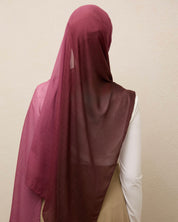 Ombré Modal Hijab - Strawberry Acai Refresher