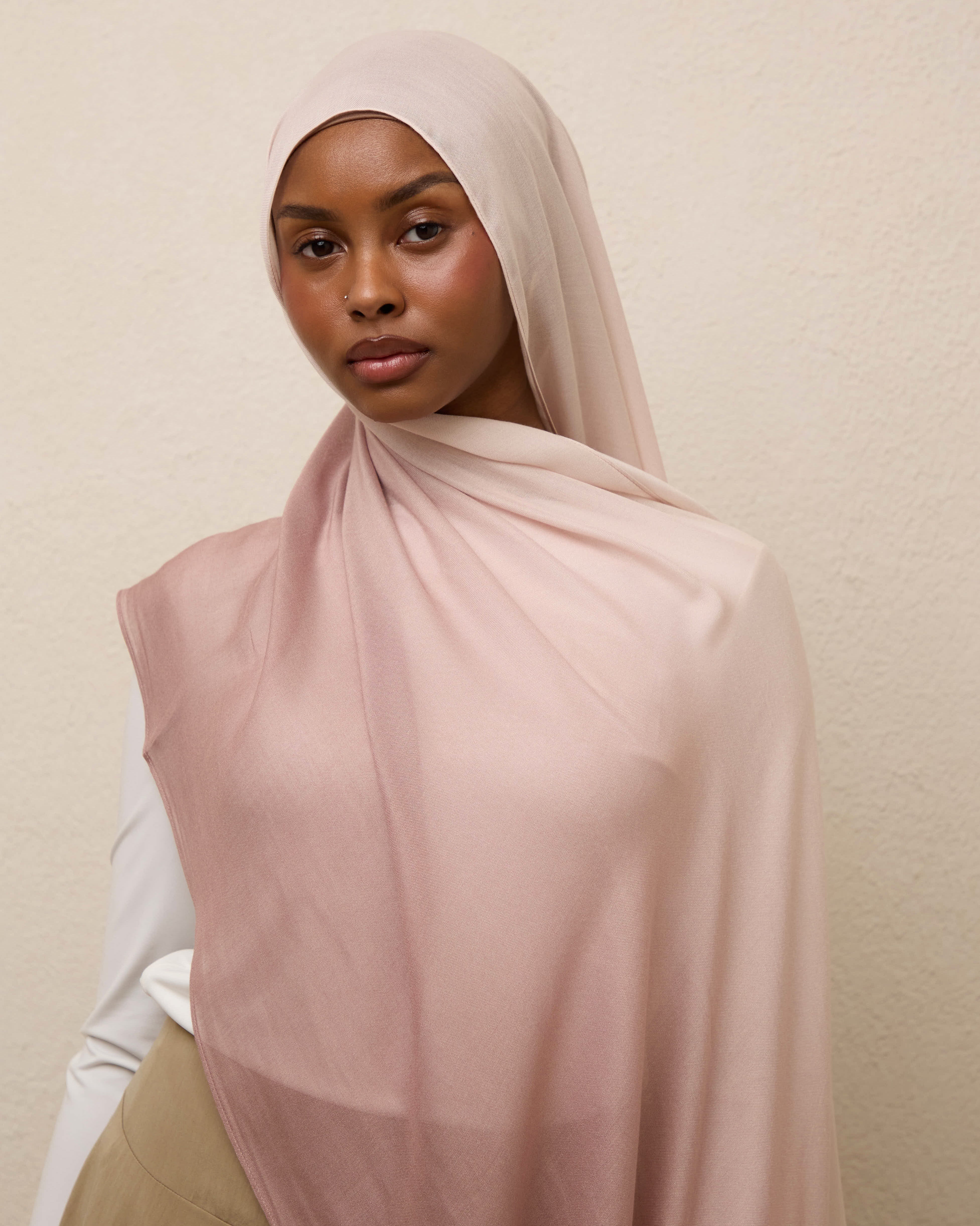 Ombré Modal Hijab - The Soft Girl