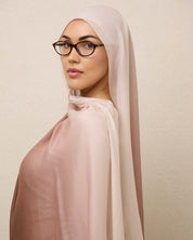 Ombré Modal Hijab - The Latte Girl