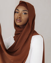Matching Hijab & Undercap Set - Cocoa