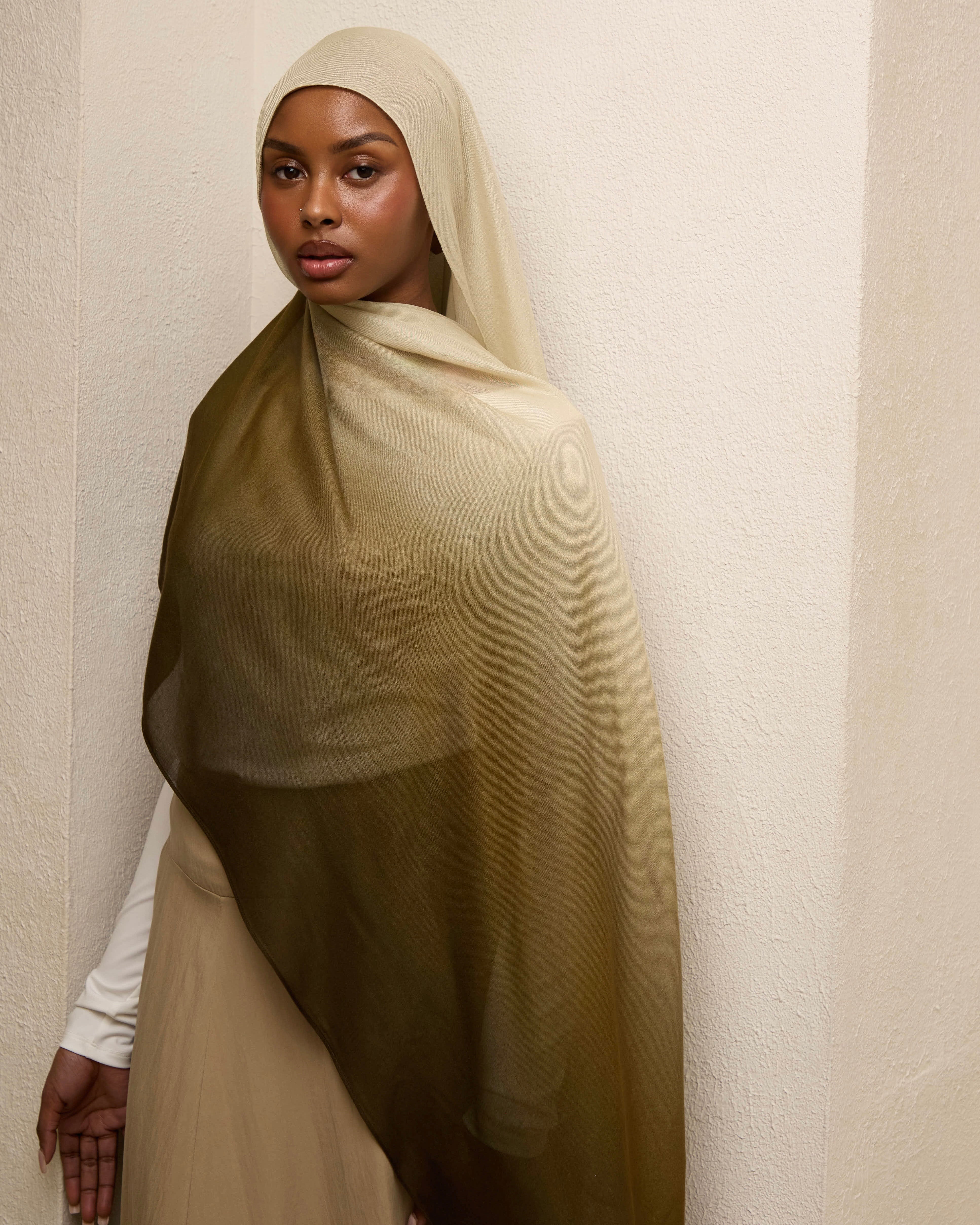 Ombré Modal Hijab - The Thriving Girl