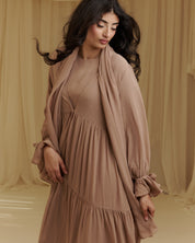 The Muse Abaya - Blush
