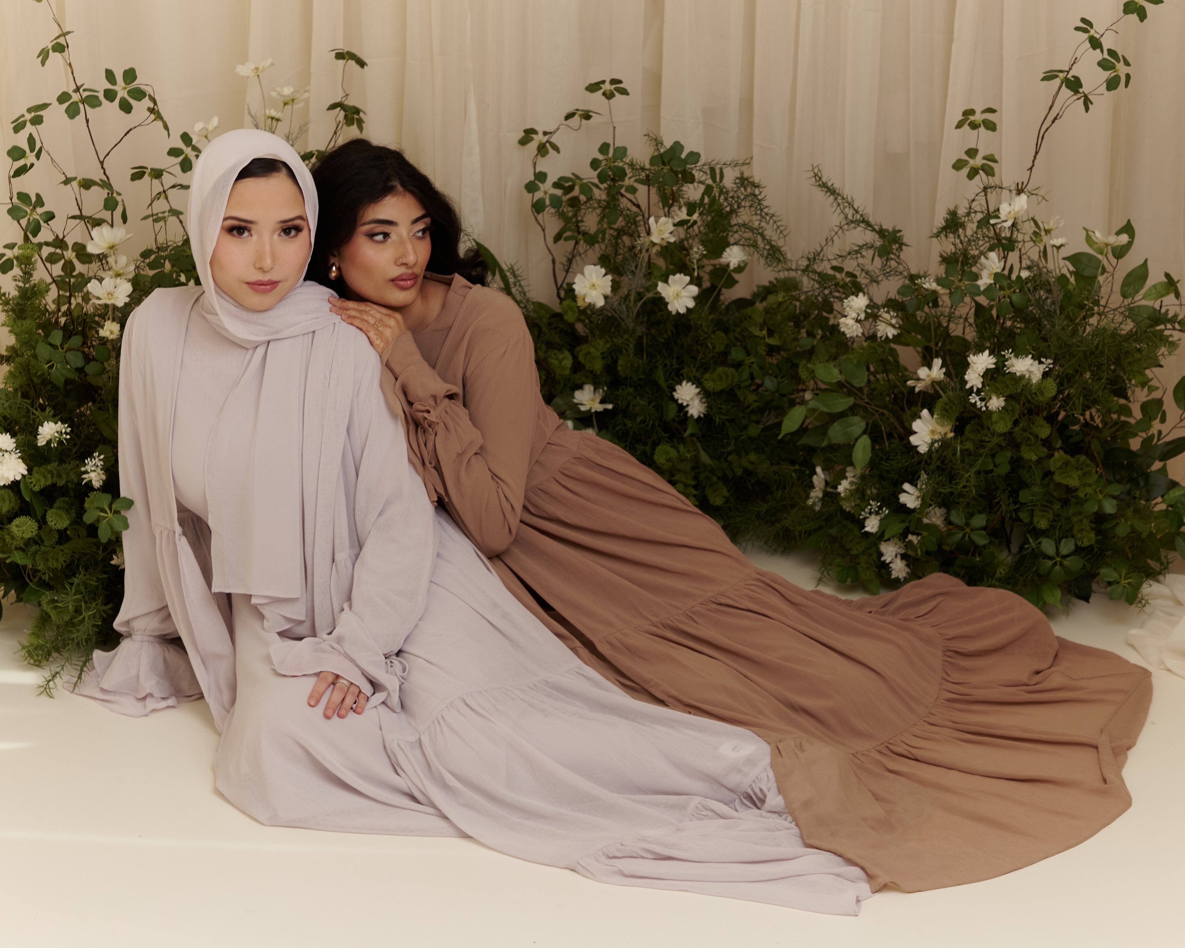 The Muse Abaya - Blush