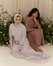 The Muse Abaya - Blush