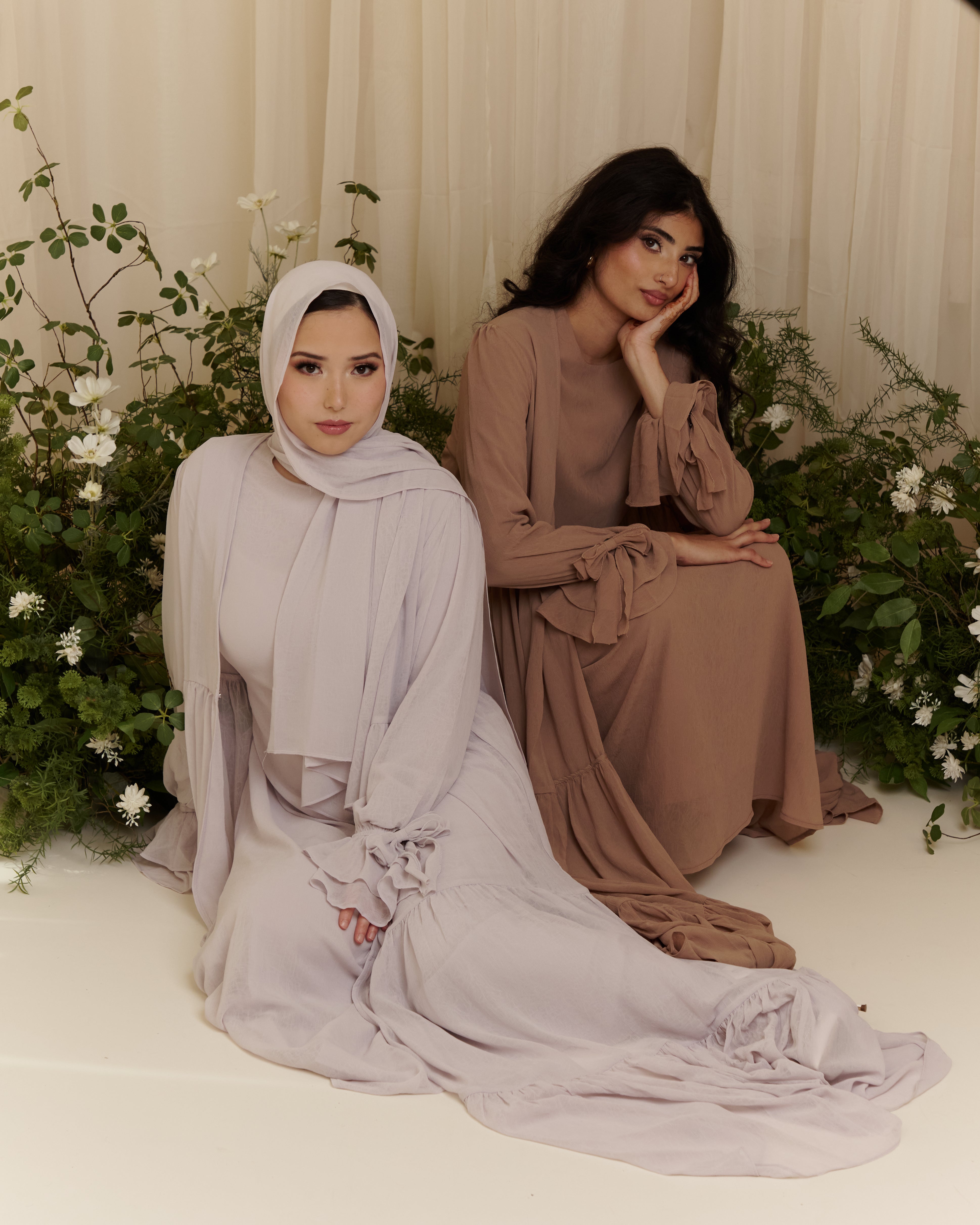 The Muse Abaya - Blush