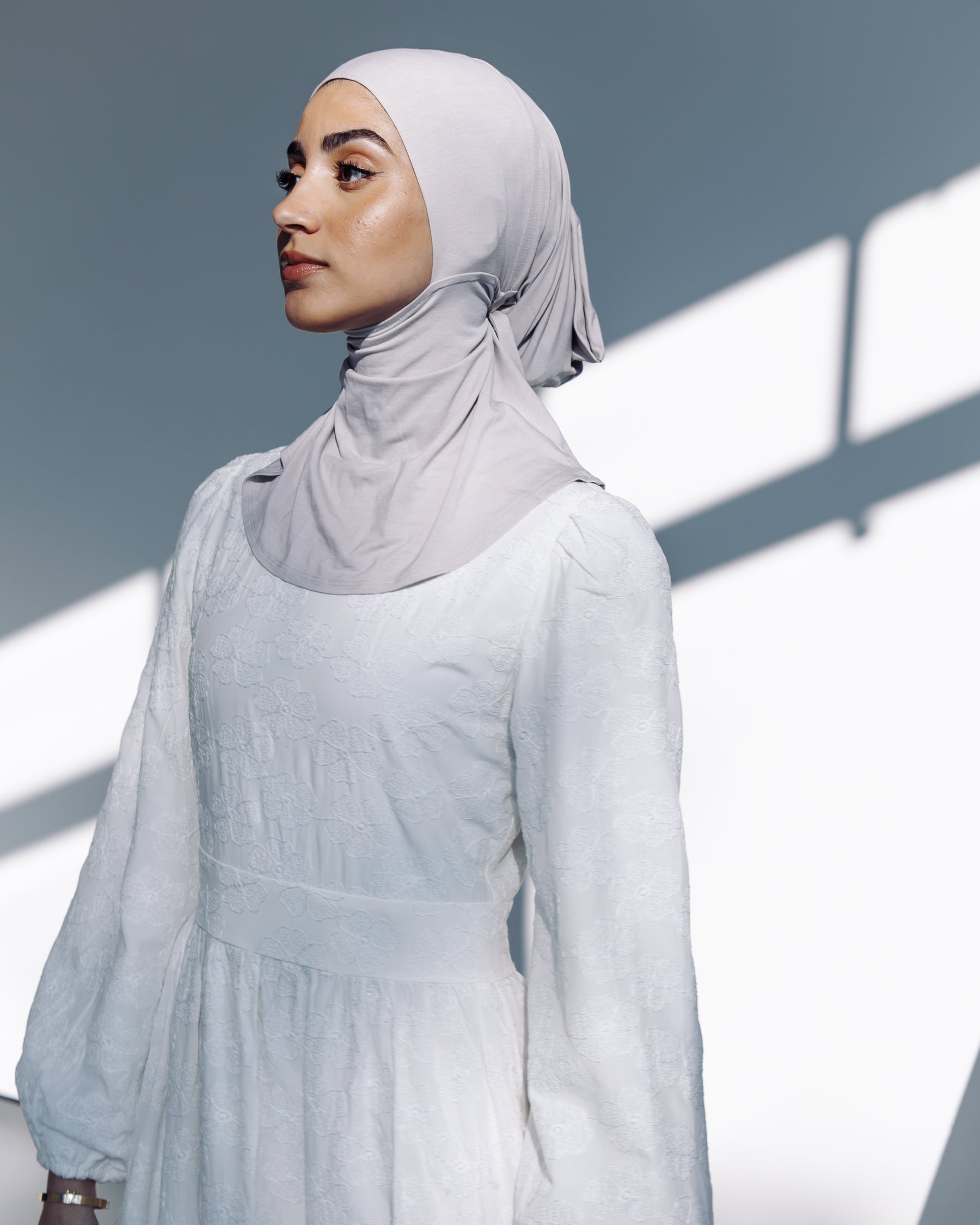 Matching Hijab & Undercap Set - Greige