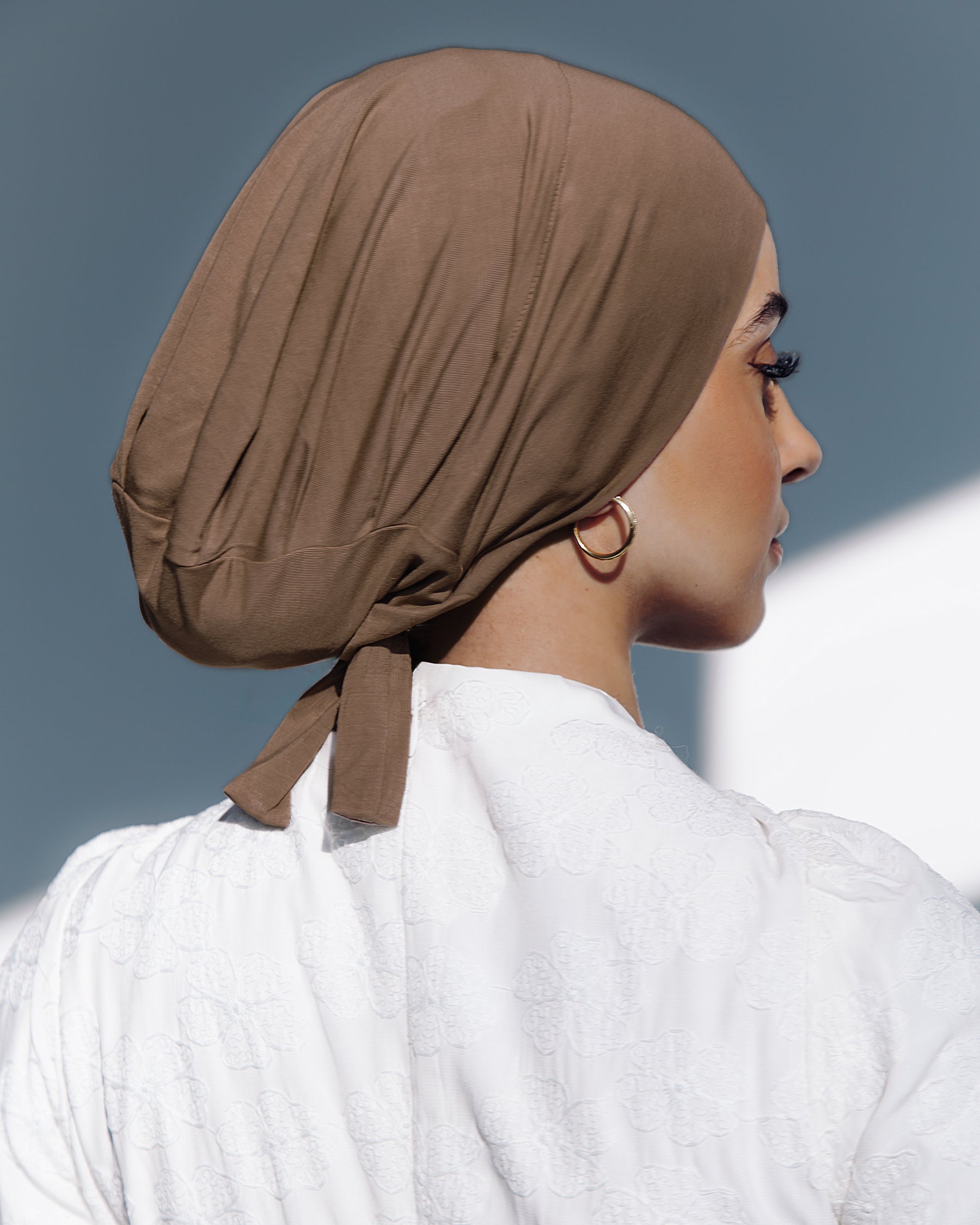 Matching Hijab & Undercap Set - Chestnut