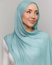 Modal Matching Hijab & Undercap Set - Tabariya Blue