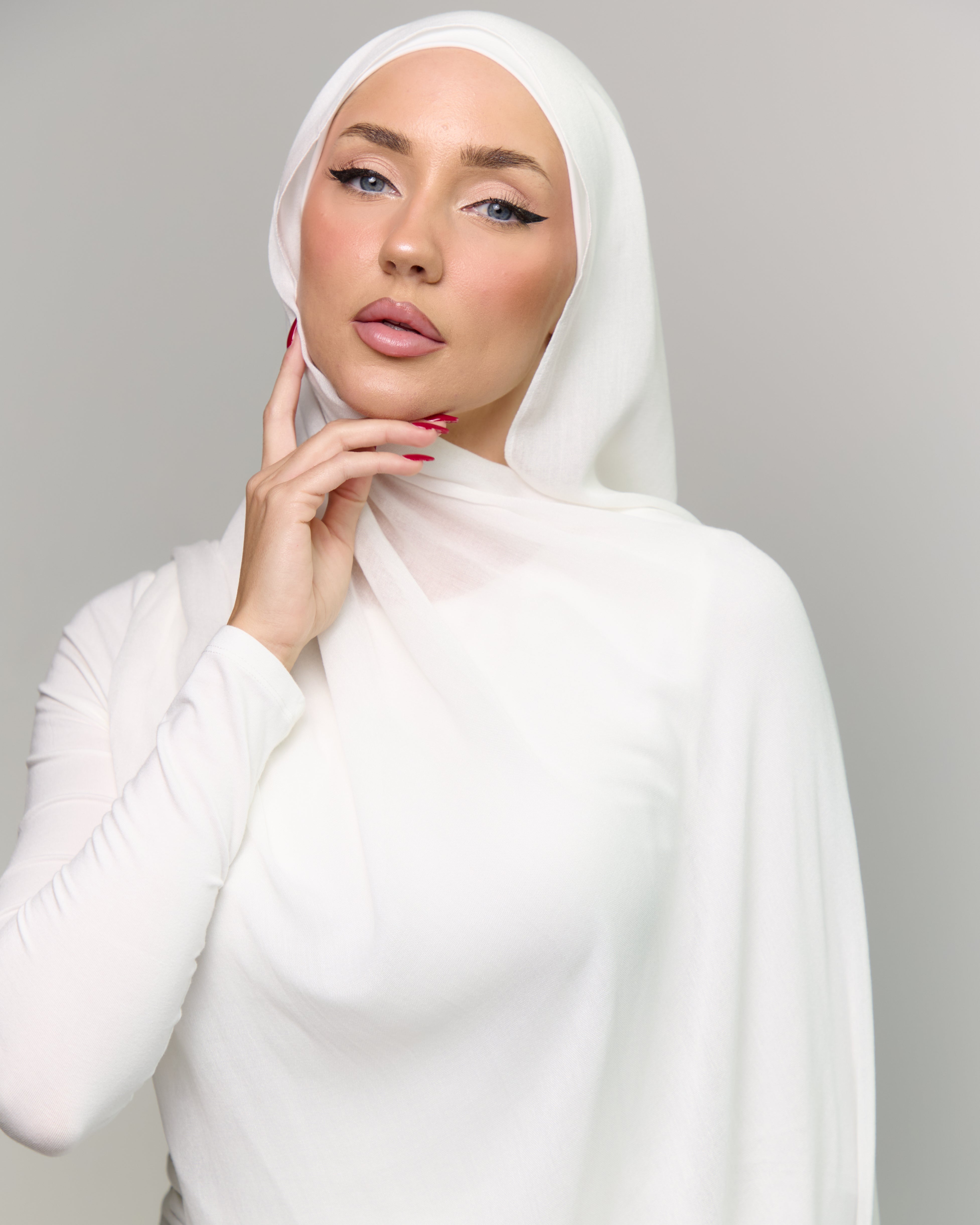 Modal Matching Hijab & Undercap Set - Jerusalem Limestone