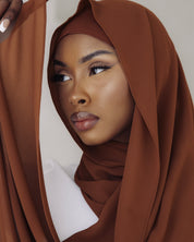 Matching Hijab & Undercap Set - Cocoa