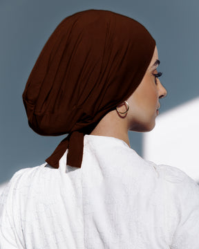 Matching Hijab & Undercap Set - Cocoa