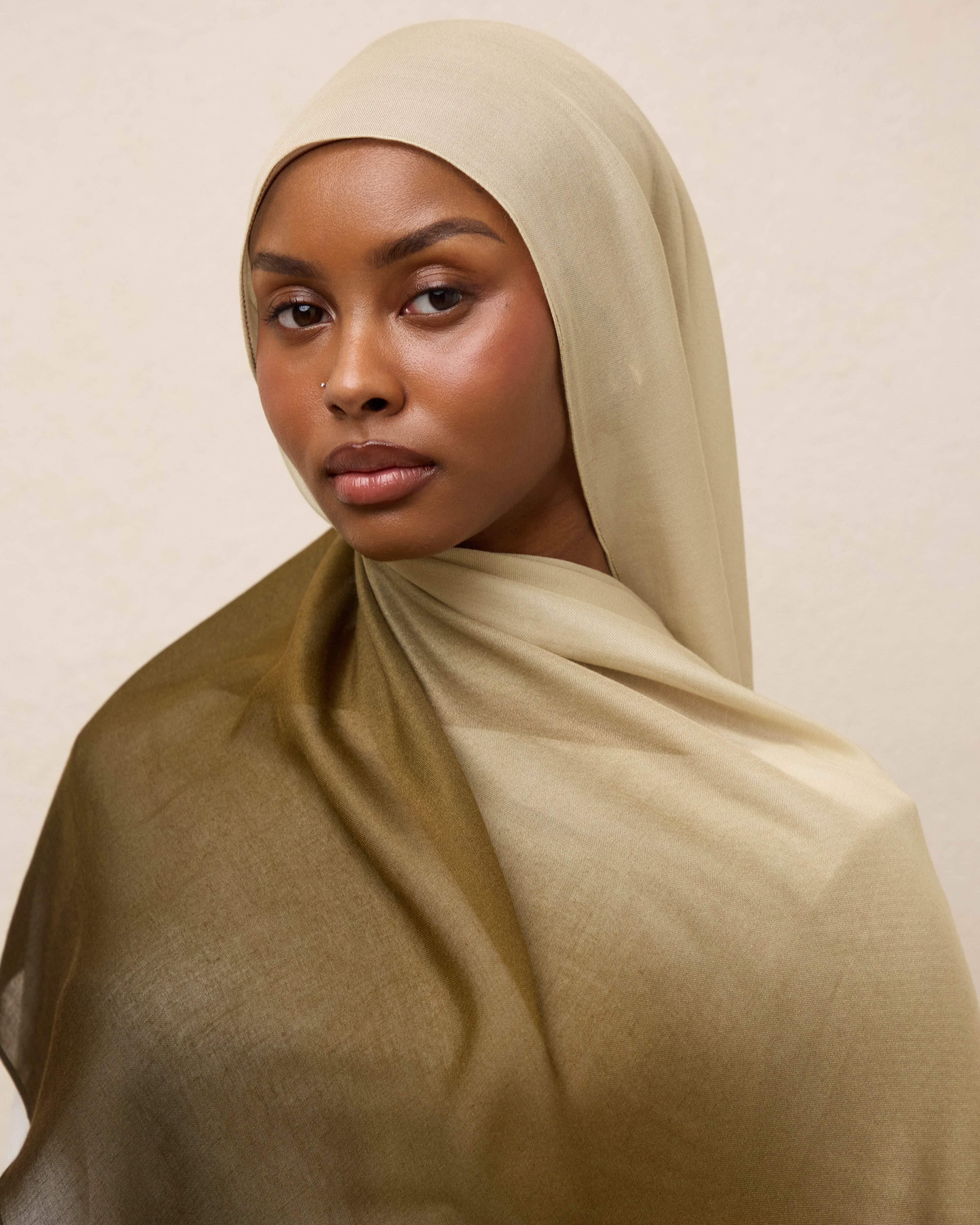Ombré Modal Hijab - The Thriving Girl