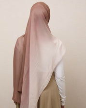 Ombré Modal Hijab - The Latte Girl