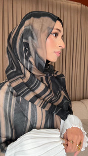 PREORDER - Printed Modal Hijab - Brewed