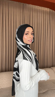 Printed Modal Hijab - Elysian