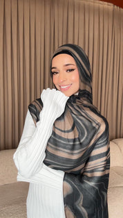 Printed Modal Hijab - Brewed