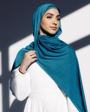 Premium Jersey Hijab - Evergreen