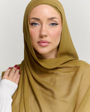 Modal Matching Hijab & Undercap Set - Butterscotch