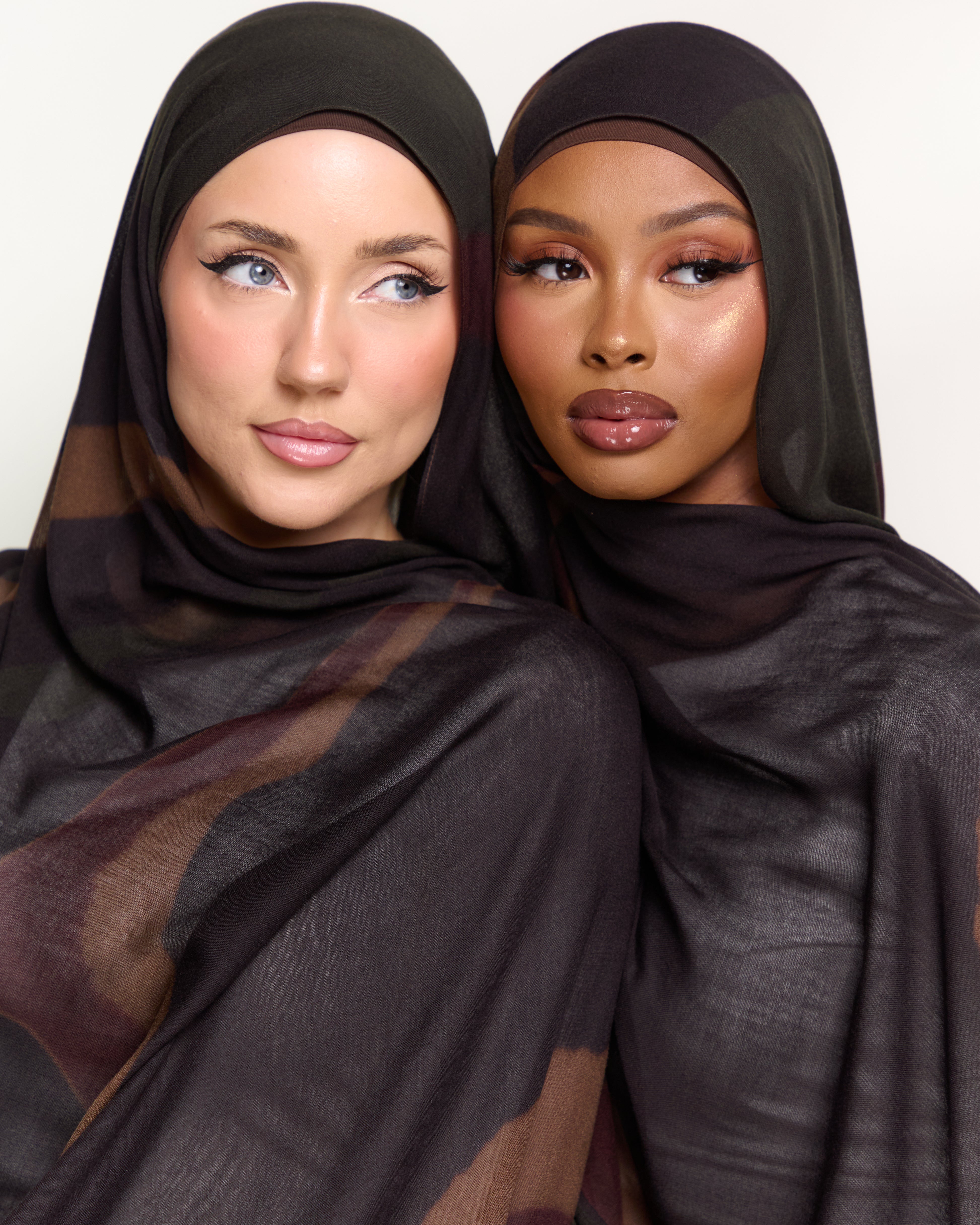 Printed Modal Hijab - Safari Sands