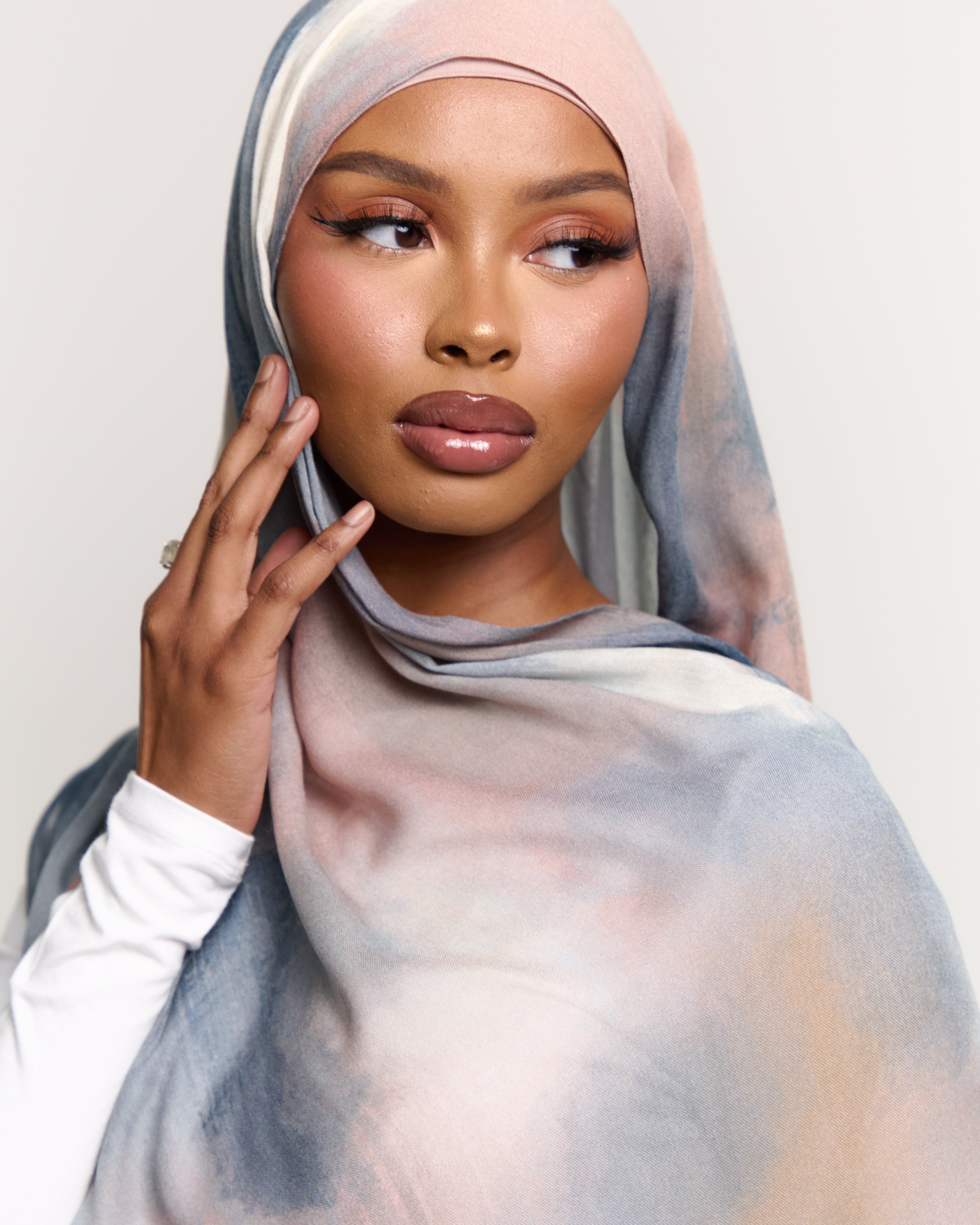 Printed Modal Hijab - City Girl