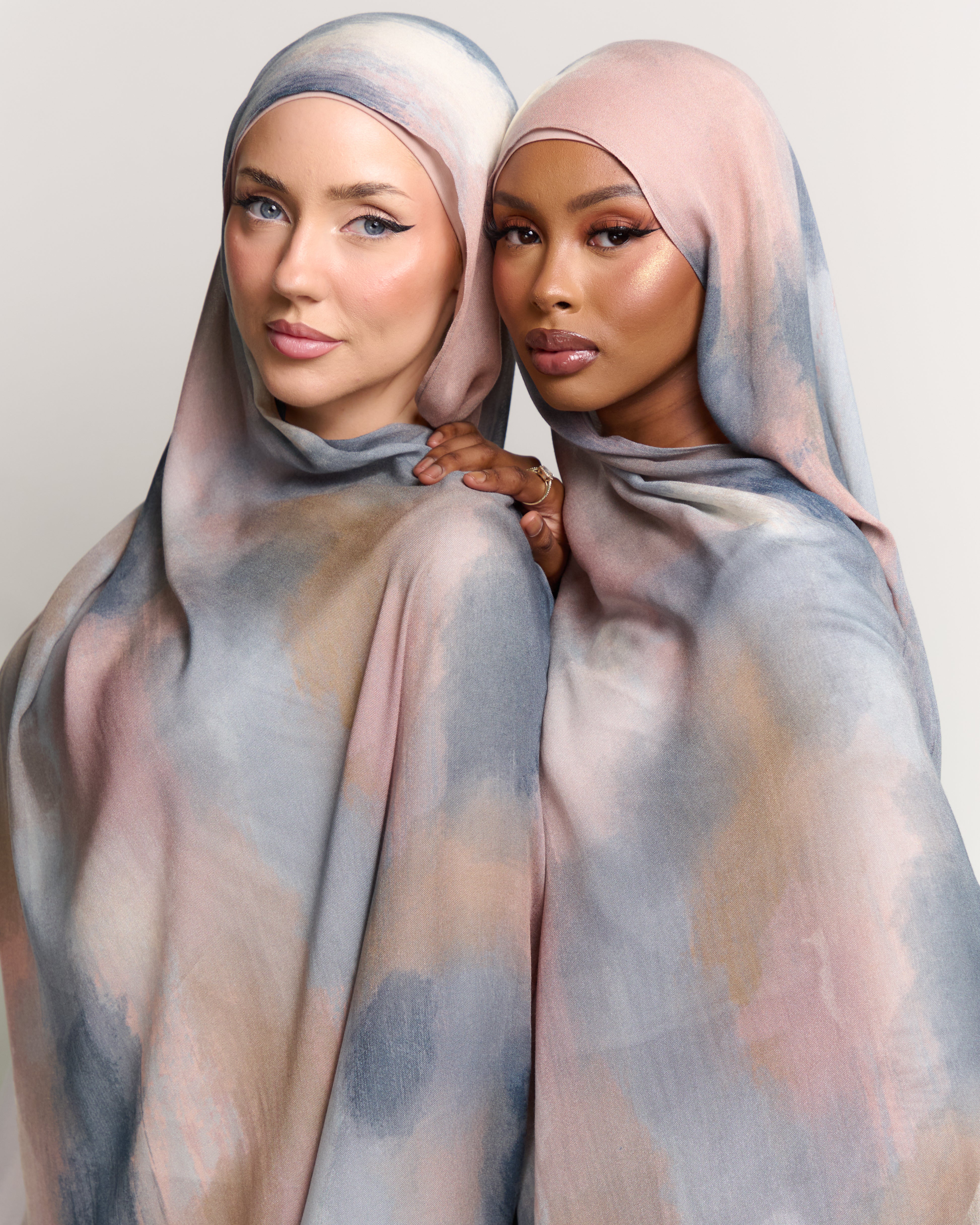 Printed Modal Hijab - City Girl – AZELEFA