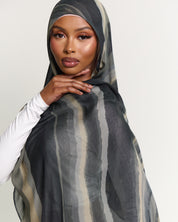 PREORDER - Printed Modal Hijab - Geode