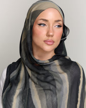 PREORDER - Printed Modal Hijab - Geode