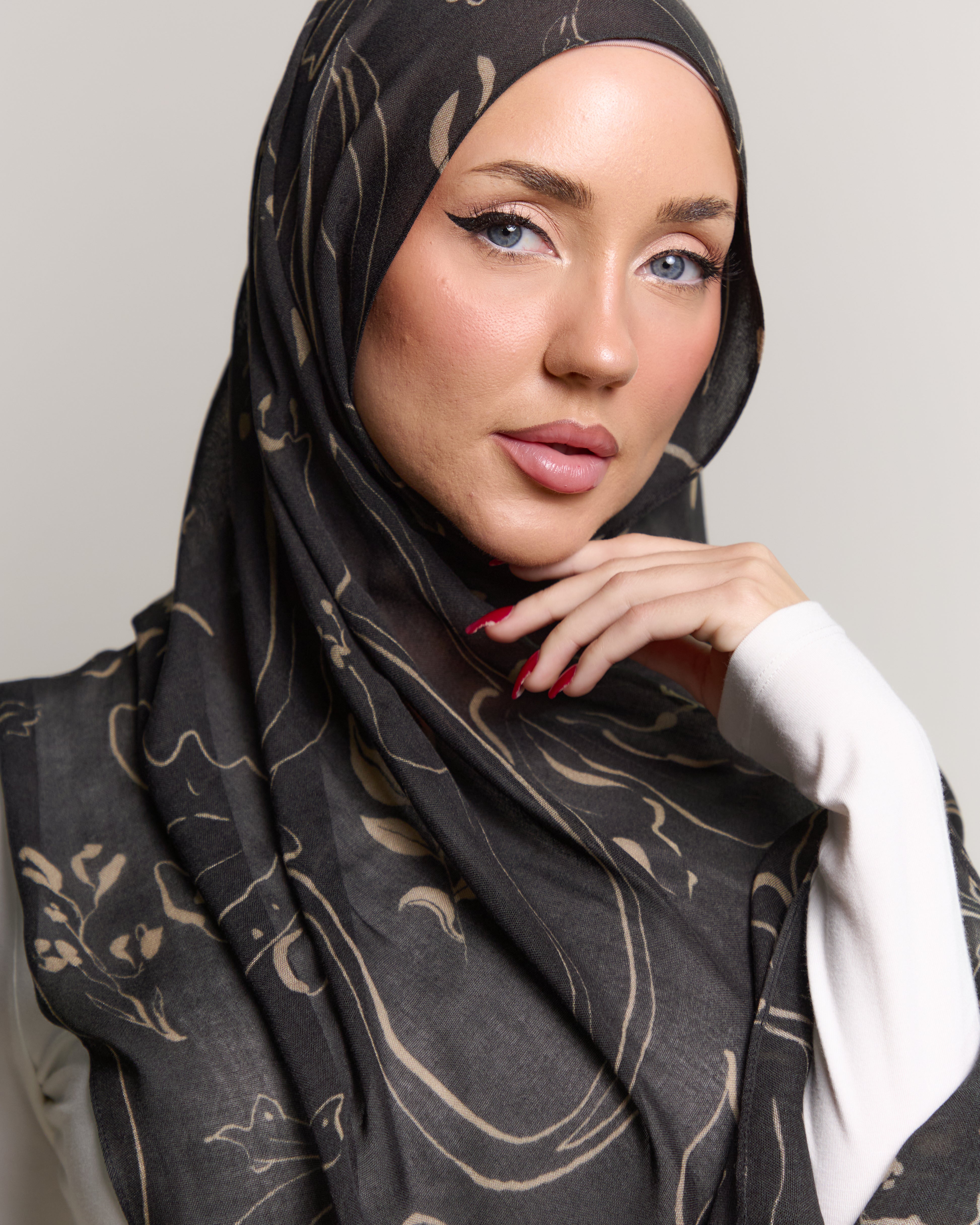 PREORDER - Printed Modal Hijab - Meadow