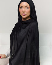 Modal Matching Hijab & Undercap Set - Onyx