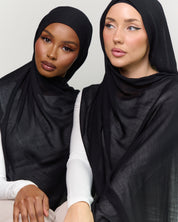 Modal Matching Hijab & Undercap Set - Onyx