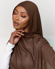 Modal Matching Hijab & Undercap Set - Spiced Chai