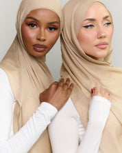 Modal Matching Hijab & Undercap Set - Rustic