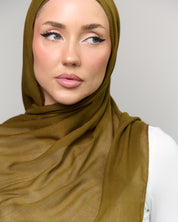 Modal Matching Hijab & Undercap Set - Golden Oak