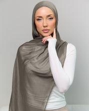 Modal Matching Hijab & Undercap Set - Toasted Almond