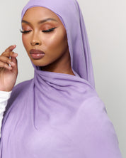 Modal Matching Hijab & Undercap Set - Lilac Veil