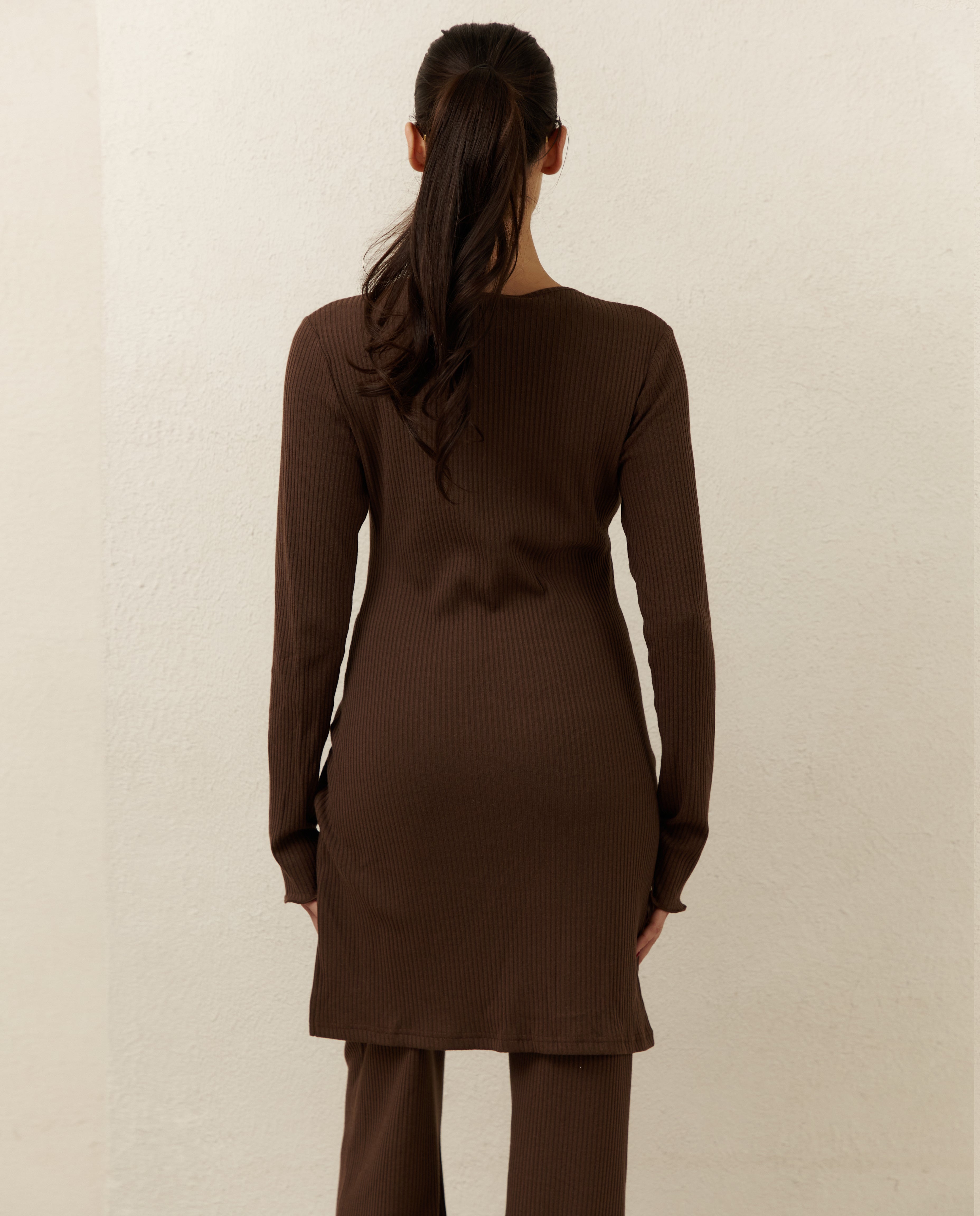 Matching Loungewear Set - Brown