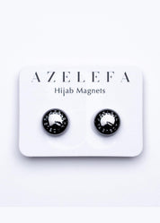 Hijab Magnets - Coal - Azelefa