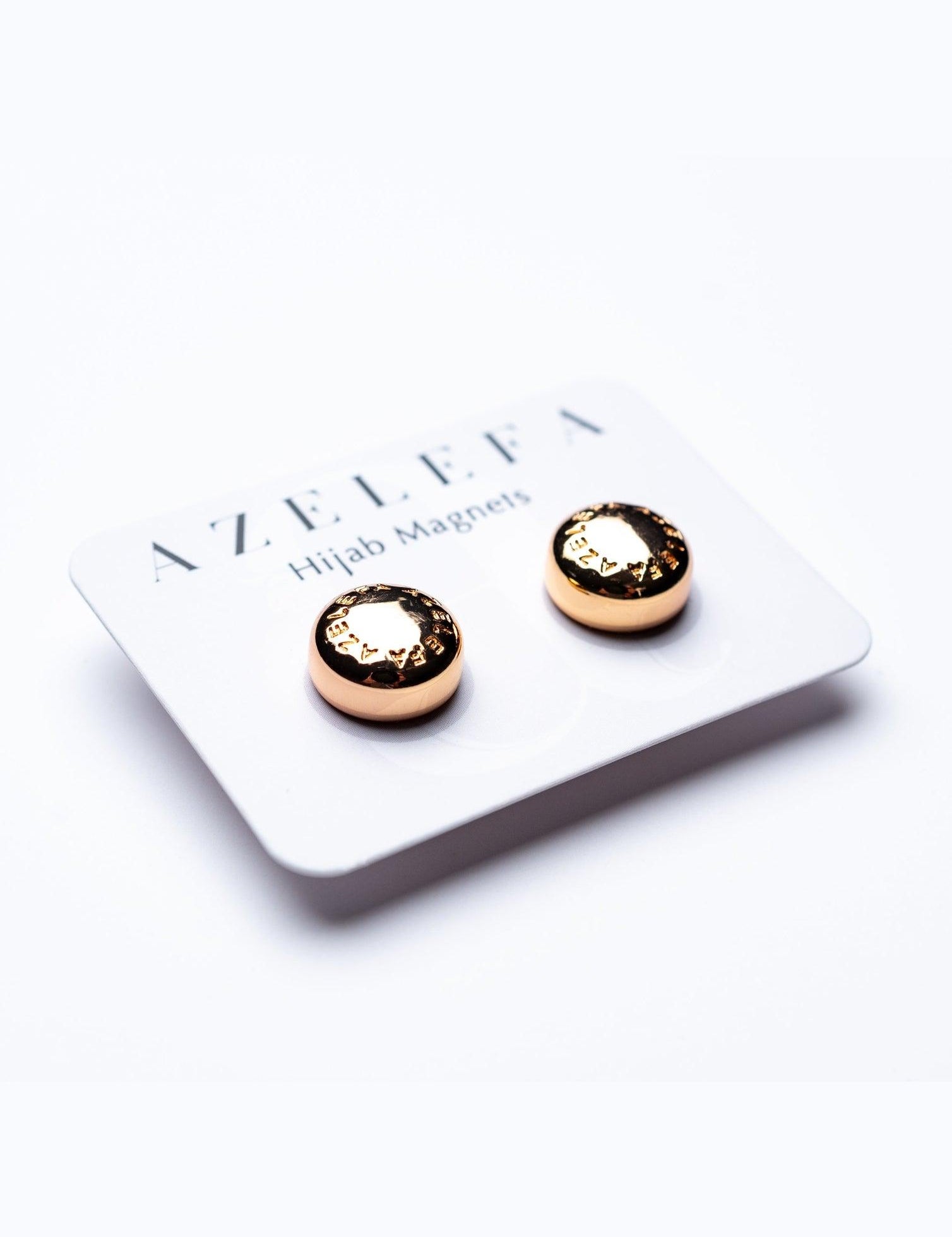 Hijab Magnets - Gold - Azelefa