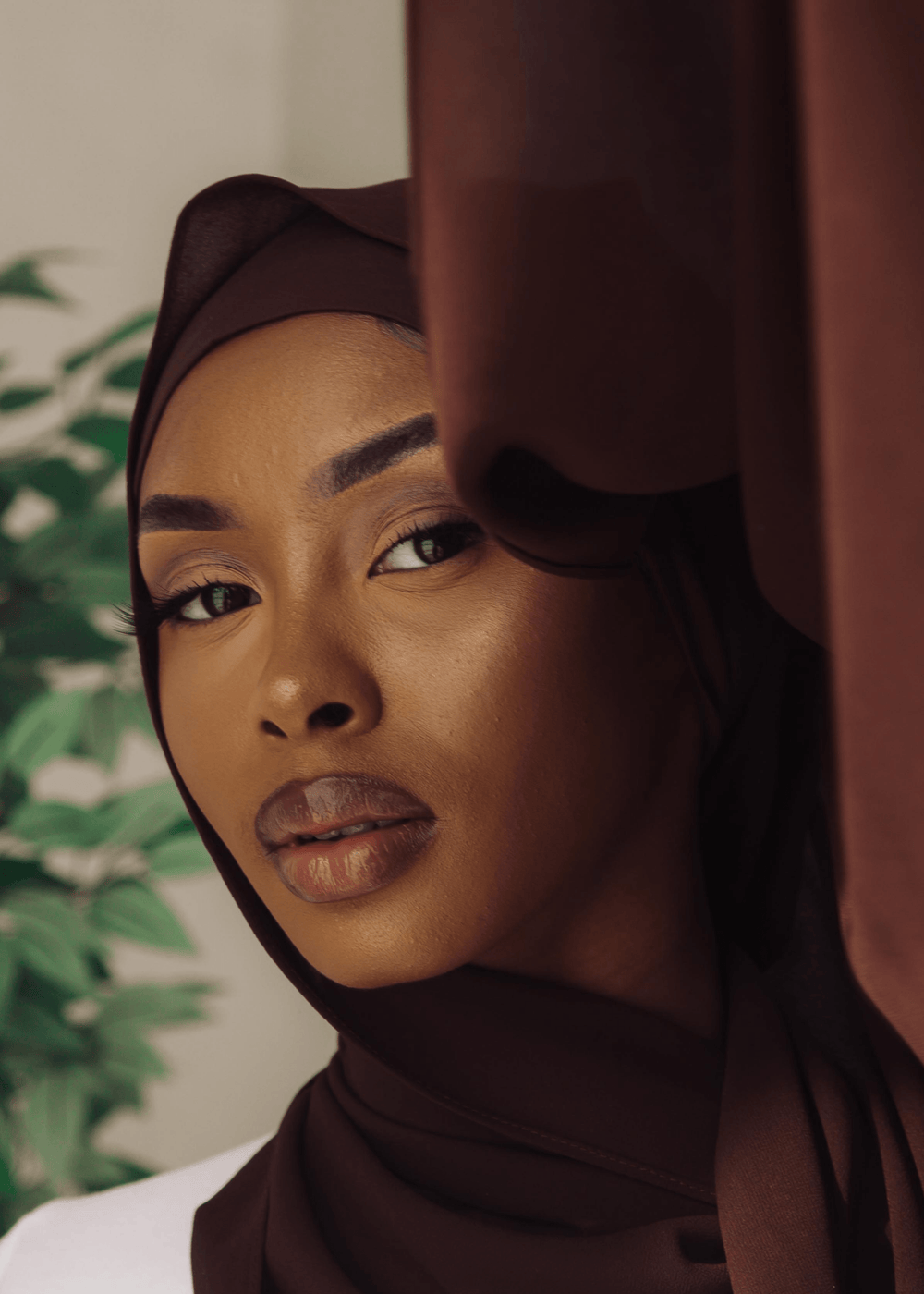 instant hijab with undercap