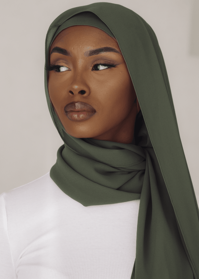 White Mesh Hijab Undercap