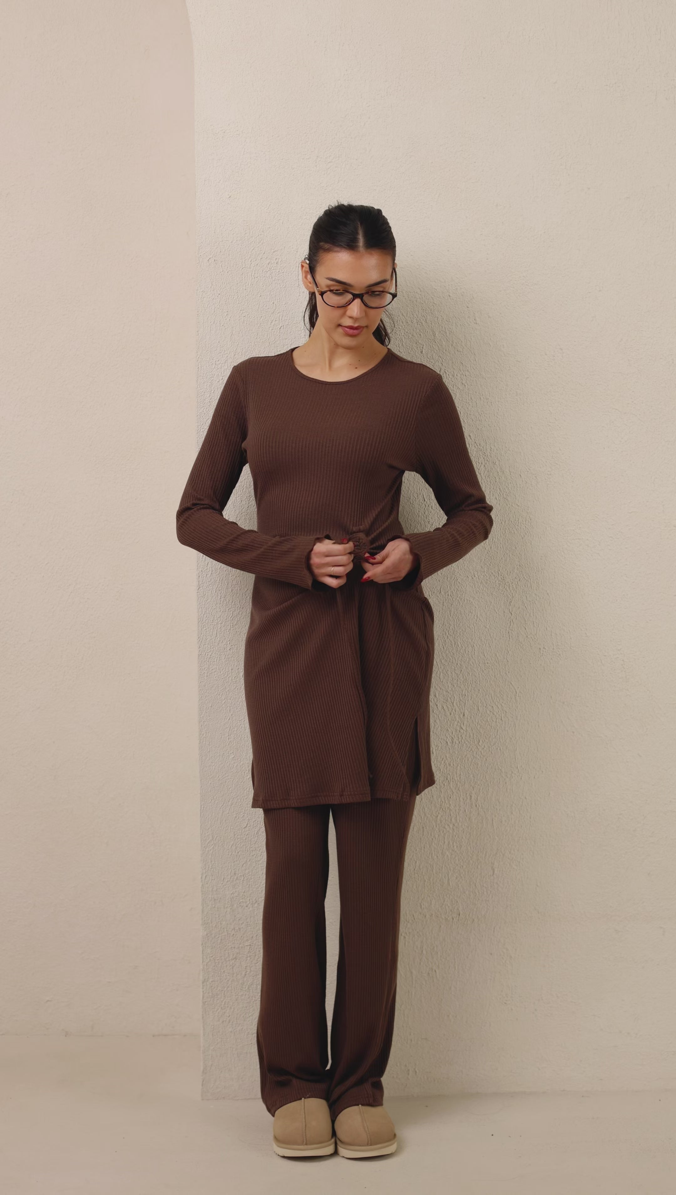 Matching Loungewear Set - Blush – AZELEFA