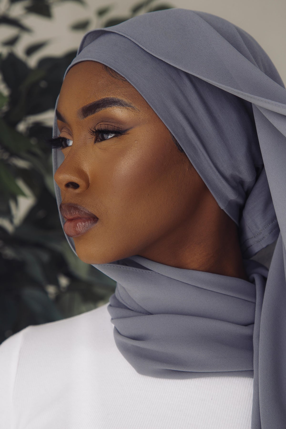 Matching Hijab & Undercap Set - Dove