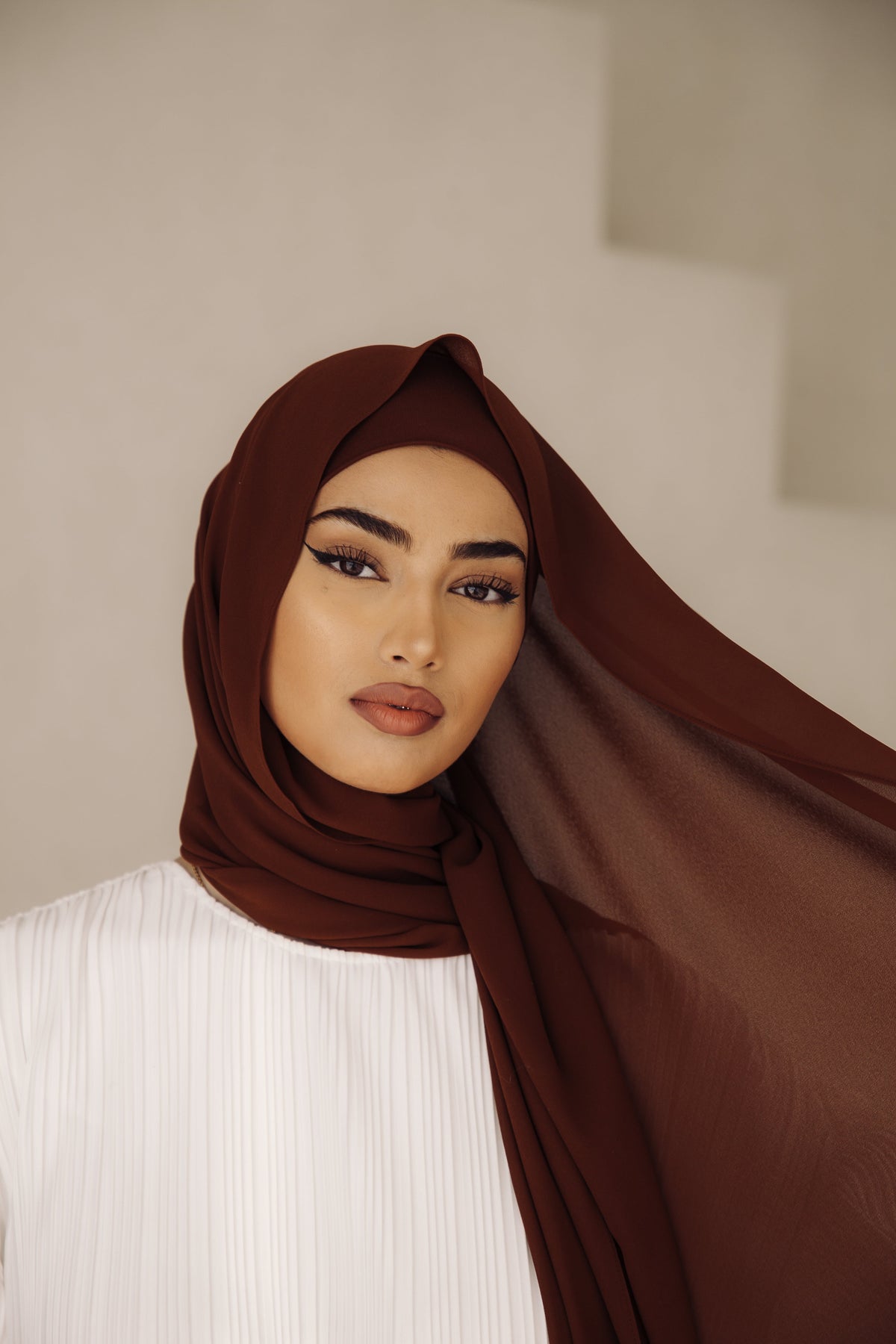 instant hijab with undercap