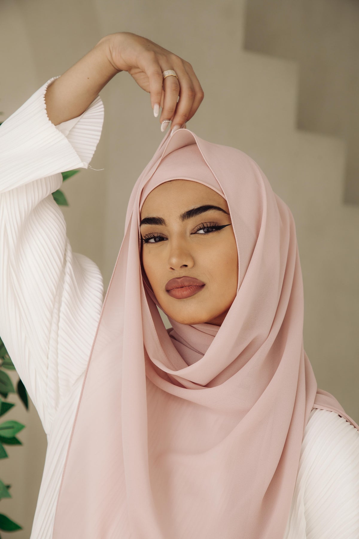 Tonal Hijab/ Undercap Set - Black Cherry – Bare Modesty