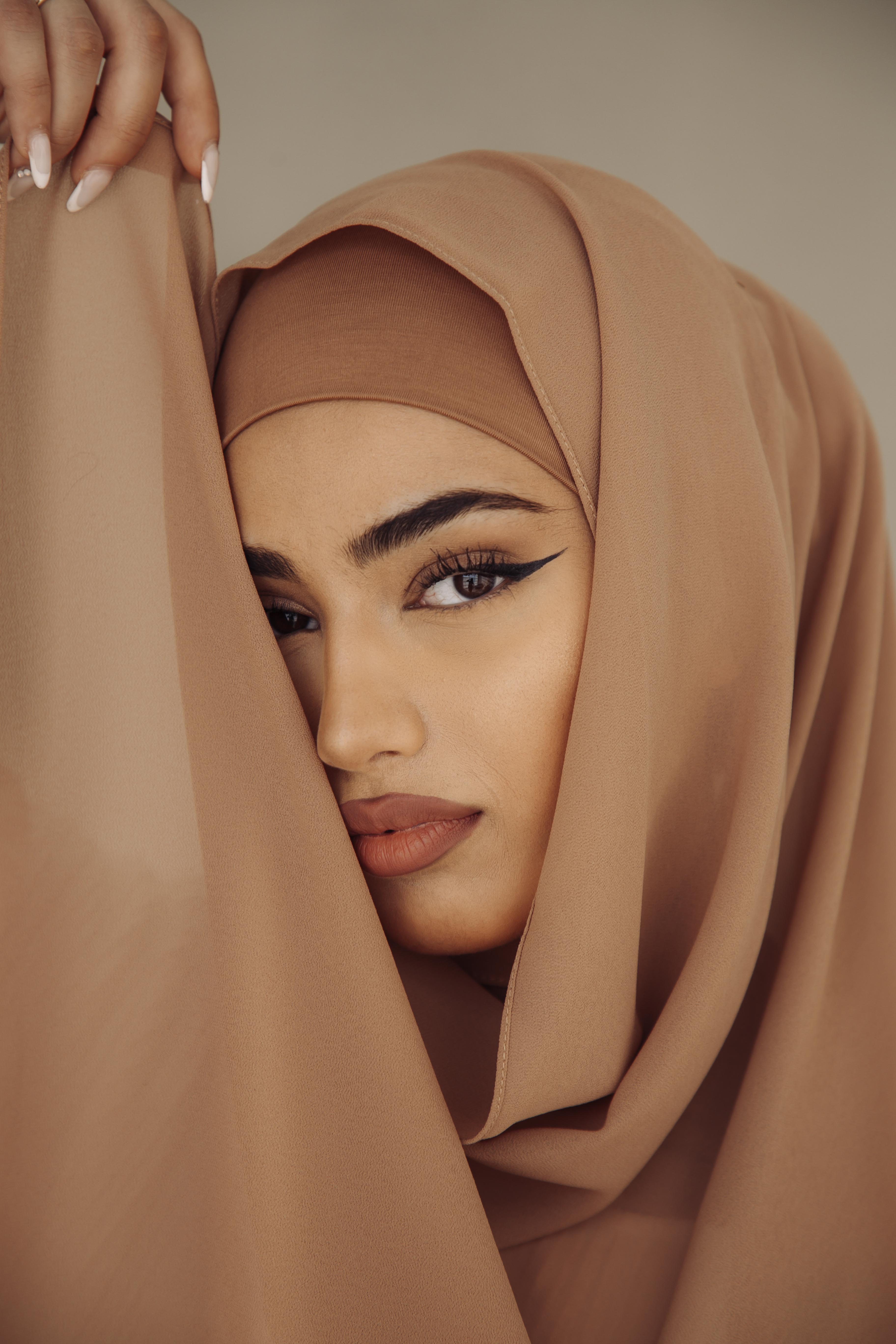 instant hijab with undercap